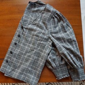 Plaid Madewell button-front shirt